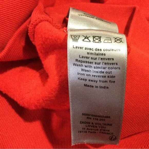 ZADIC&VOLTAIRE Clipper Camo Skull Sweatshirt - Picture 10 of 11